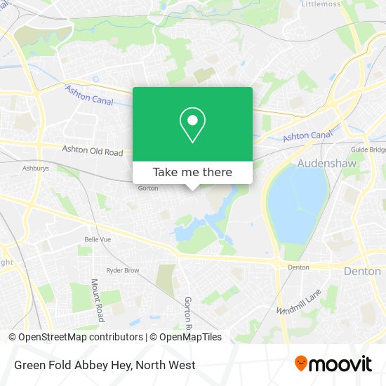 Green Fold Abbey Hey map