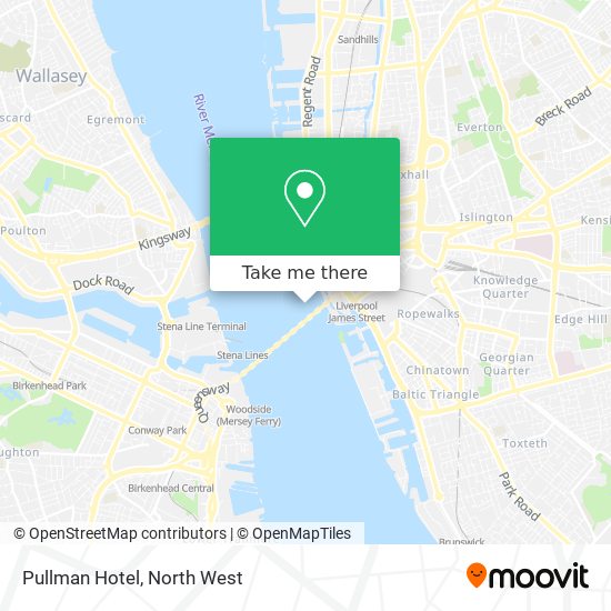 Pullman Hotel map