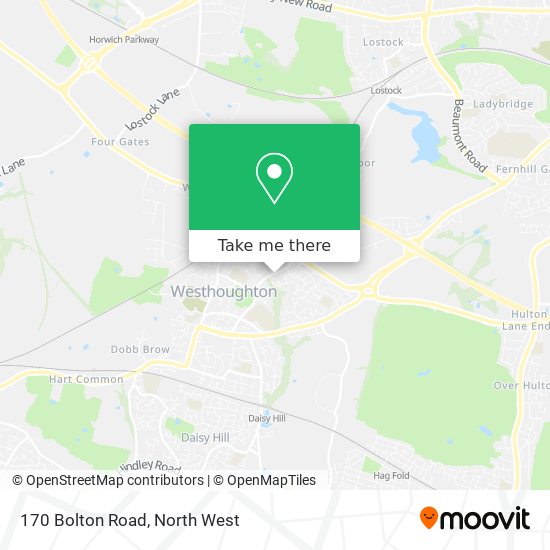 170 Bolton Road map