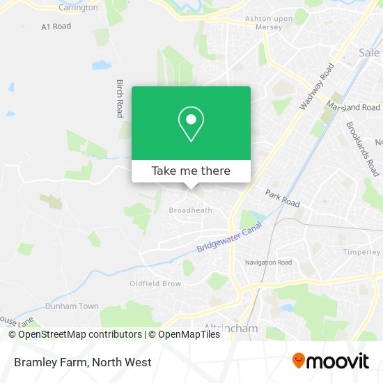 Bramley Farm map