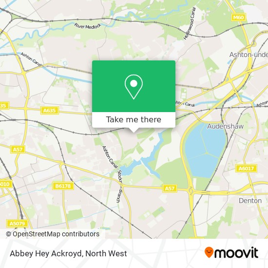 Abbey Hey Ackroyd map