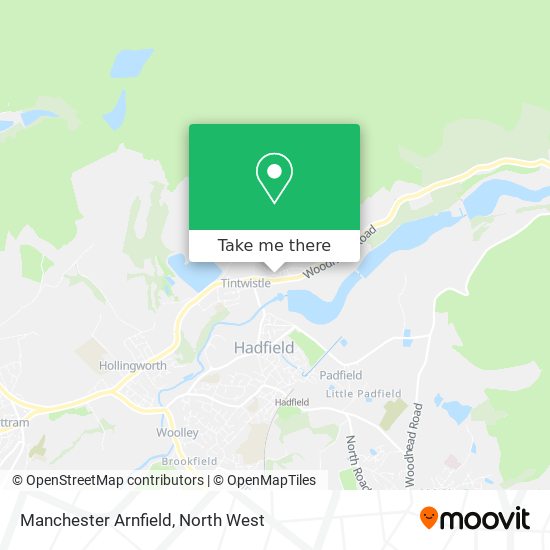Manchester Arnfield map