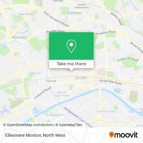 Ellesmere Monton map