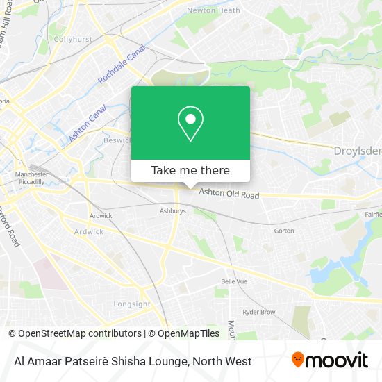 Al Amaar Patseirè Shisha Lounge map