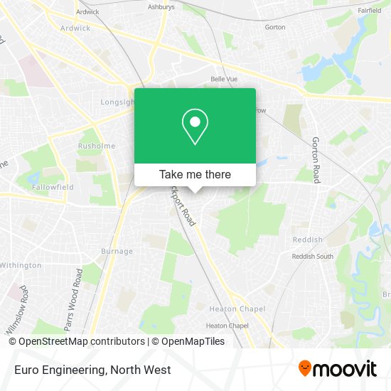 Euro Engineering map