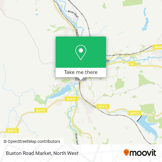 Buxton Road Market map