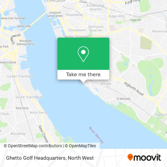 Ghetto Golf Headquarters map