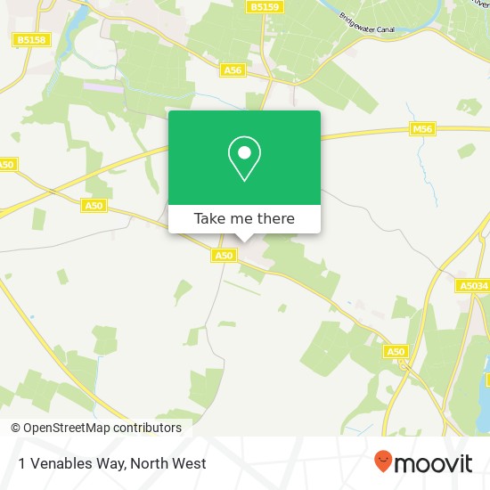1 Venables Way, High Legh Knutsford map