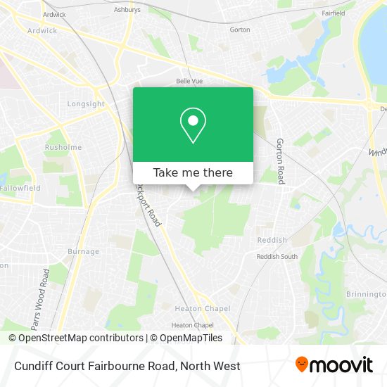 Cundiff Court Fairbourne Road map