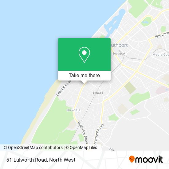 51 Lulworth Road map