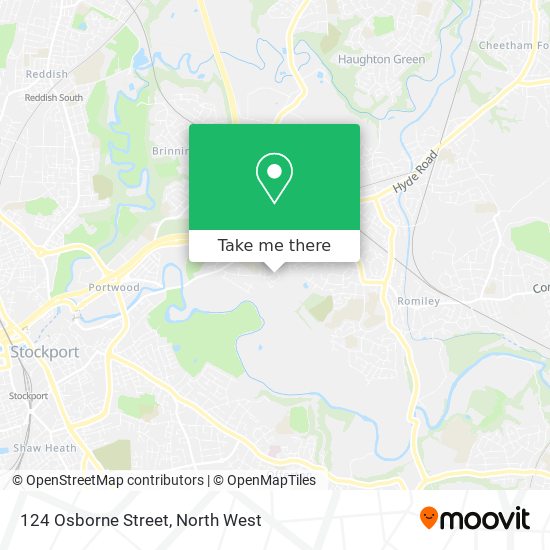 124 Osborne Street map