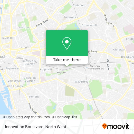 Innovation Boulevard map