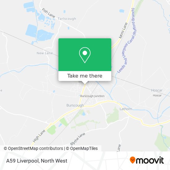 A59 Liverpool map