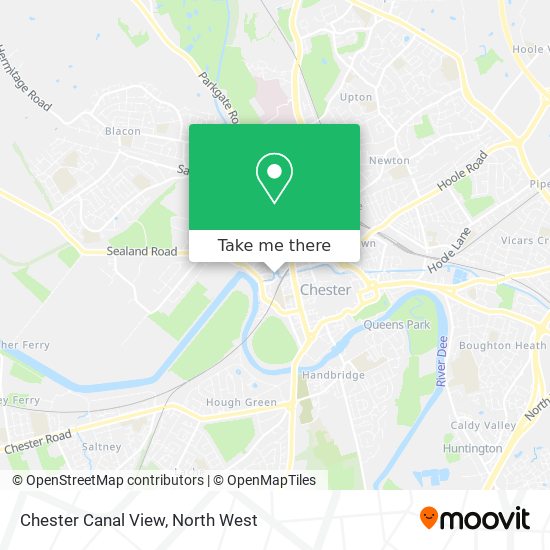 Chester Canal View map