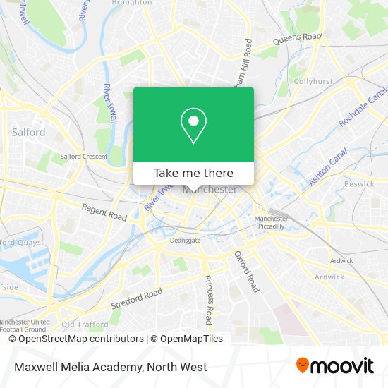 Maxwell Melia Academy map