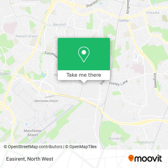 Easirent map