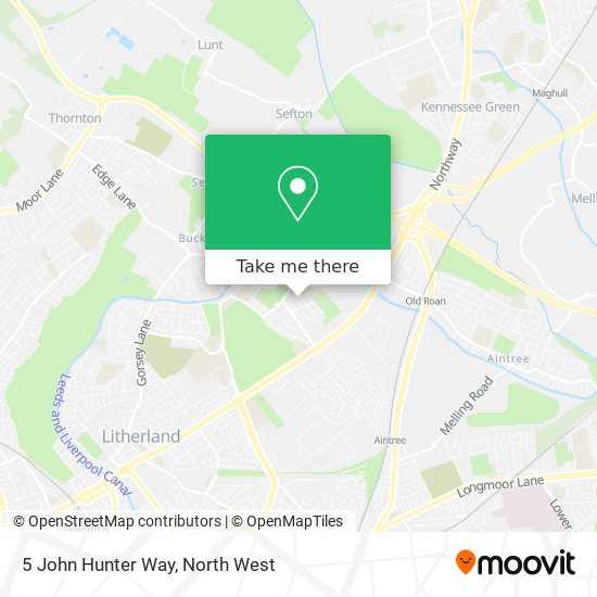 5 John Hunter Way map