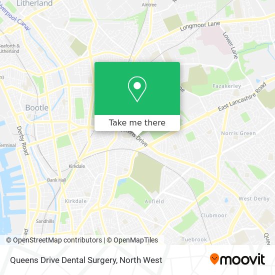 Queens Drive Dental Surgery map