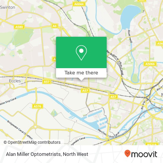 Alan Miller Optometrists, 557 Liverpool Street Salford Salford M6 5 map