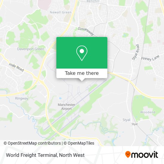 World Freight Terminal map