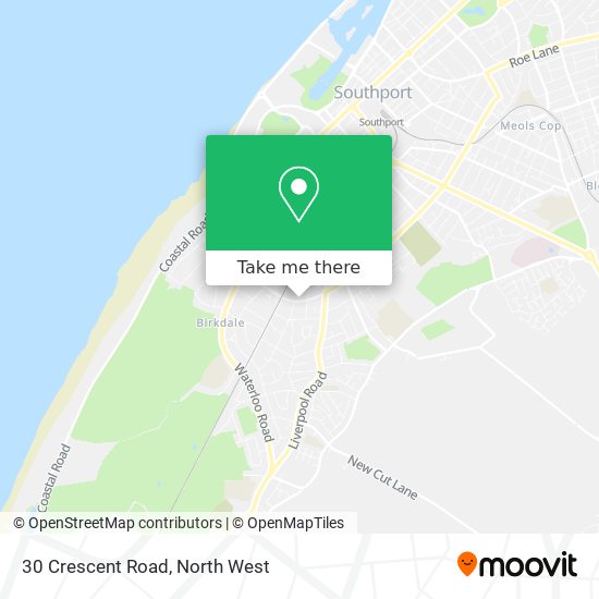 30 Crescent Road map