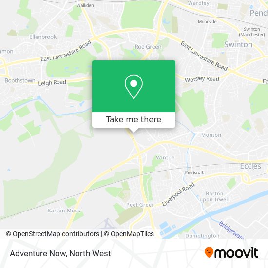 Adventure Now map