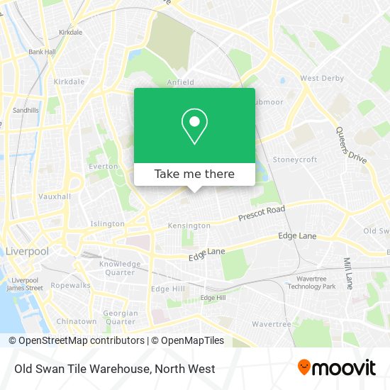 Old Swan Tile Warehouse map