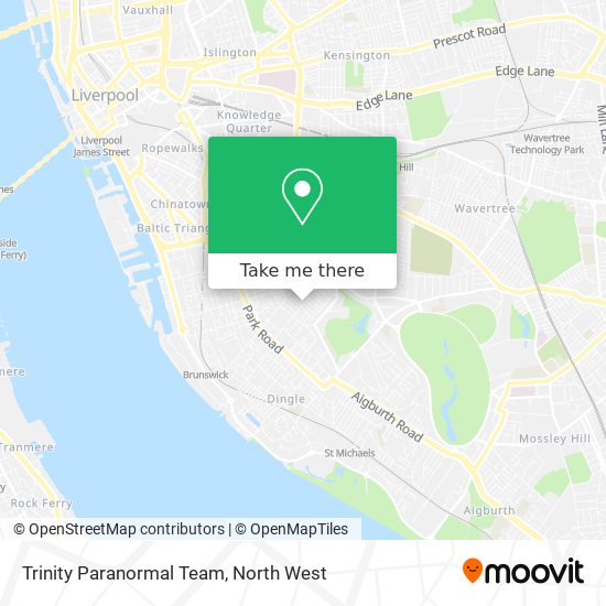 Trinity Paranormal Team map