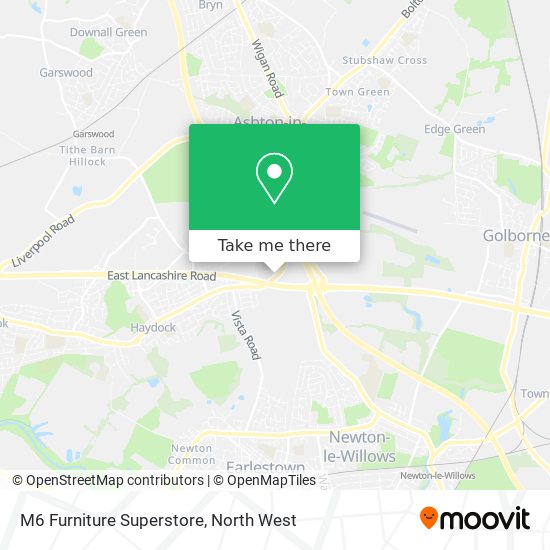 M6 Furniture Superstore map