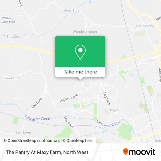 The Pantry At Maxy Farm map