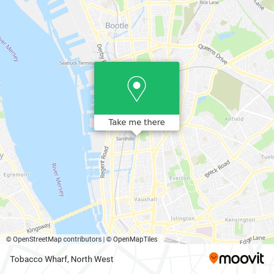 Tobacco Wharf map