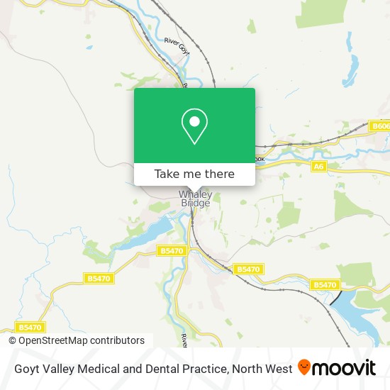 Goyt Valley Medical and Dental Practice map