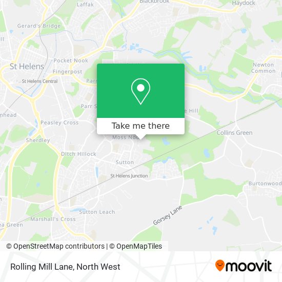 Rolling Mill Lane map