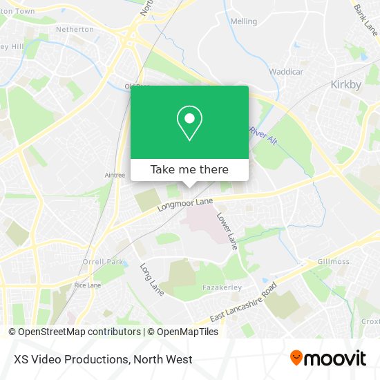 XS Video Productions map