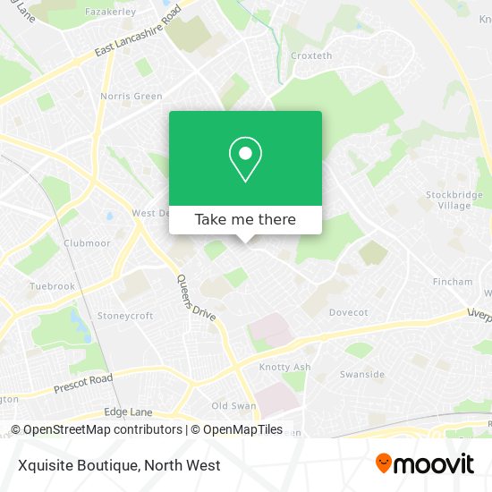 Xquisite Boutique map