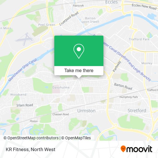 KR Fitness map
