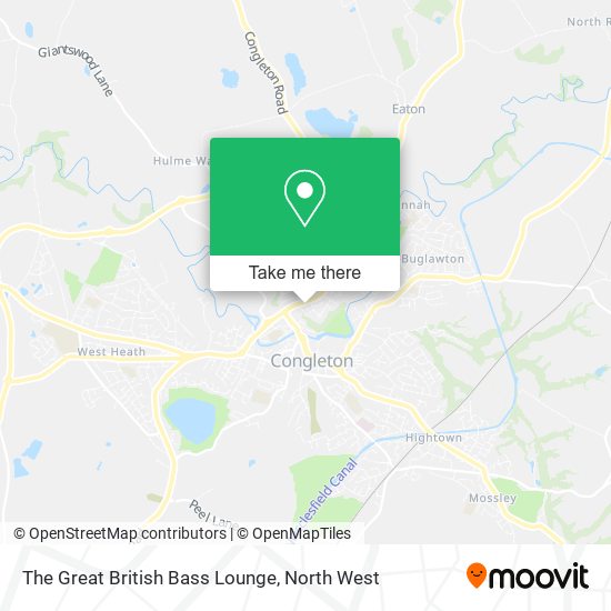 The Great British Bass Lounge map