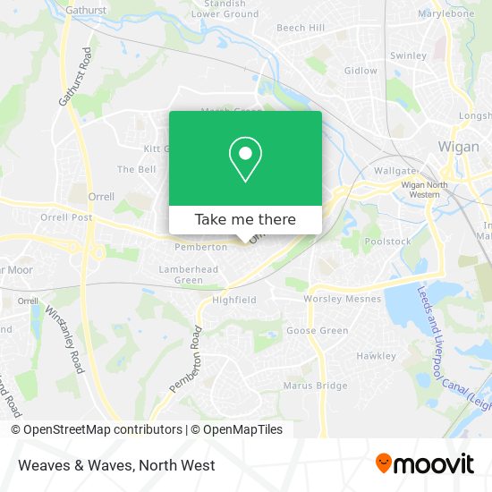 Weaves & Waves map