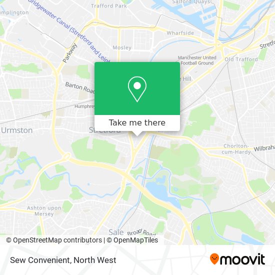 Sew Convenient map