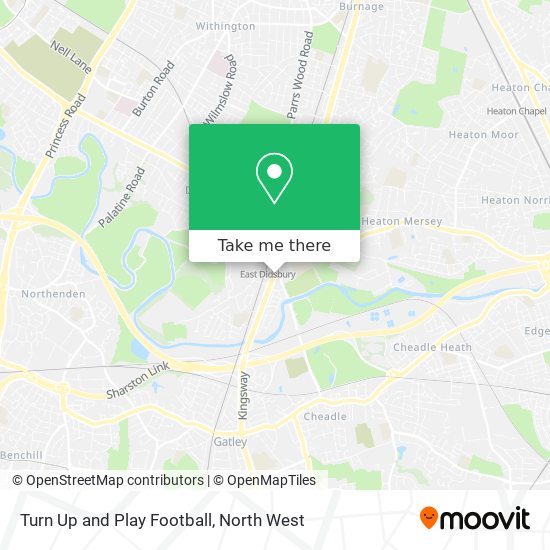 Turn Up and Play Football map