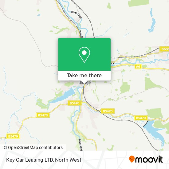 Key Car Leasing LTD map