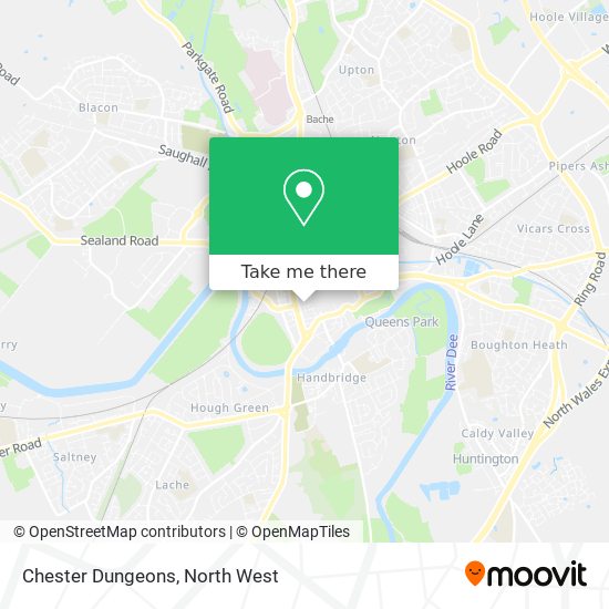 Chester Dungeons map