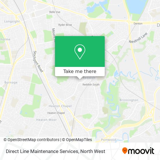 Direct Line Maintenance Services map