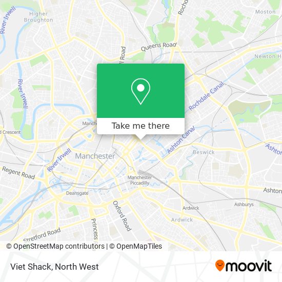 Viet Shack map