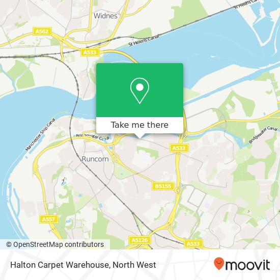 Halton Carpet Warehouse, Halton Road Runcorn Runcorn WA7 5QP map