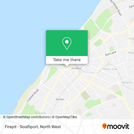 Firepit - Southport map