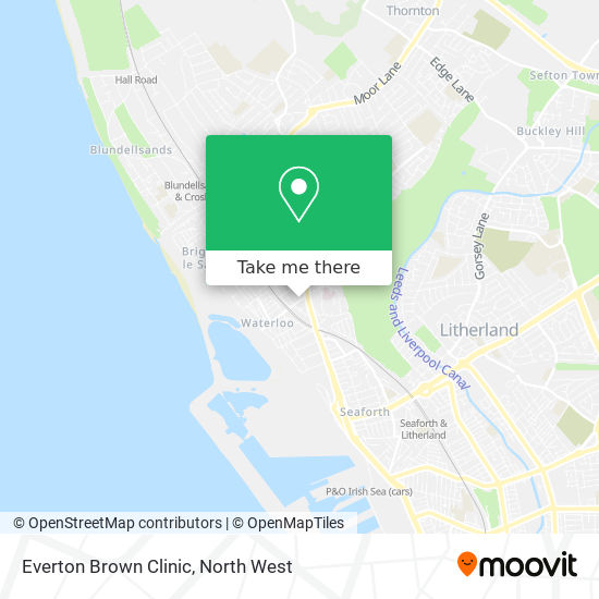 How To Get To Everton Brown Clinic In Crosby By Bus Or Train Moovit
