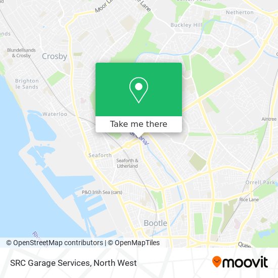 SRC Garage Services map