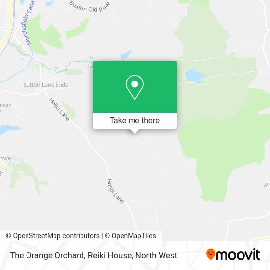 The Orange Orchard, Reiki House map