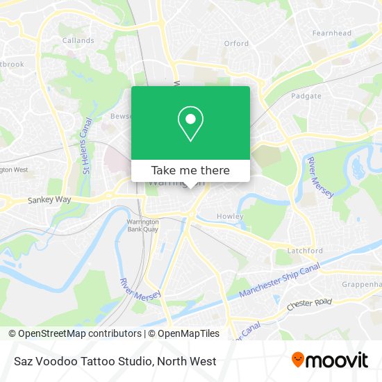 Saz Voodoo Tattoo Studio map